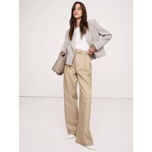 Banana Republic Beige Wide Leg Pants